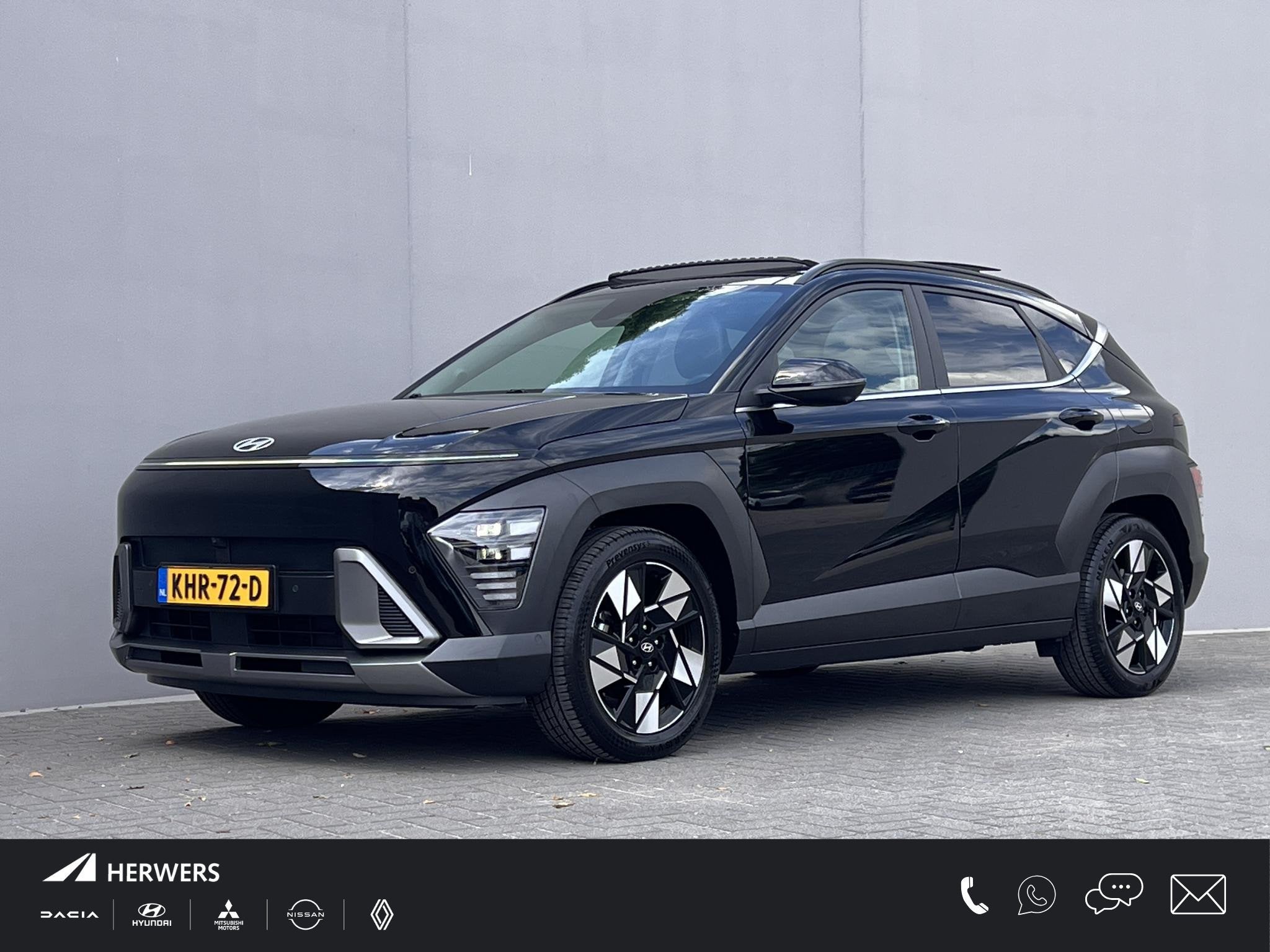 Hyundai Kona 1.6 GDI HEV Premium Sky / Fabrieksgarantie tot