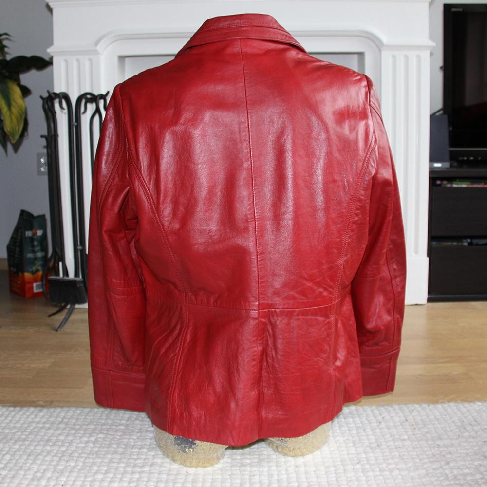 Mooie Leren Splendido Jas (S) € 50,-, Ophalen of Verzenden, Zo goed als nieuw, Maat 36 (S), Splendido