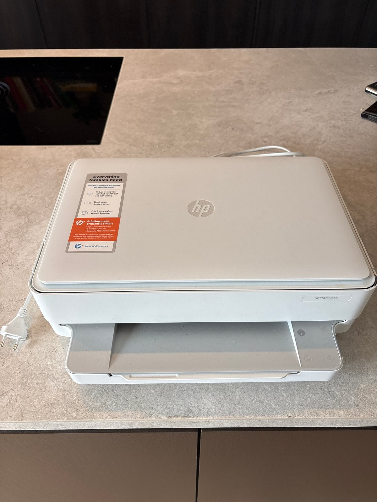 HP Envy 6022e All-in-One Printer - Zo goed als nieuw, Computers en Software, Printers, Inkjetprinter, All-in-one, Kleur printen