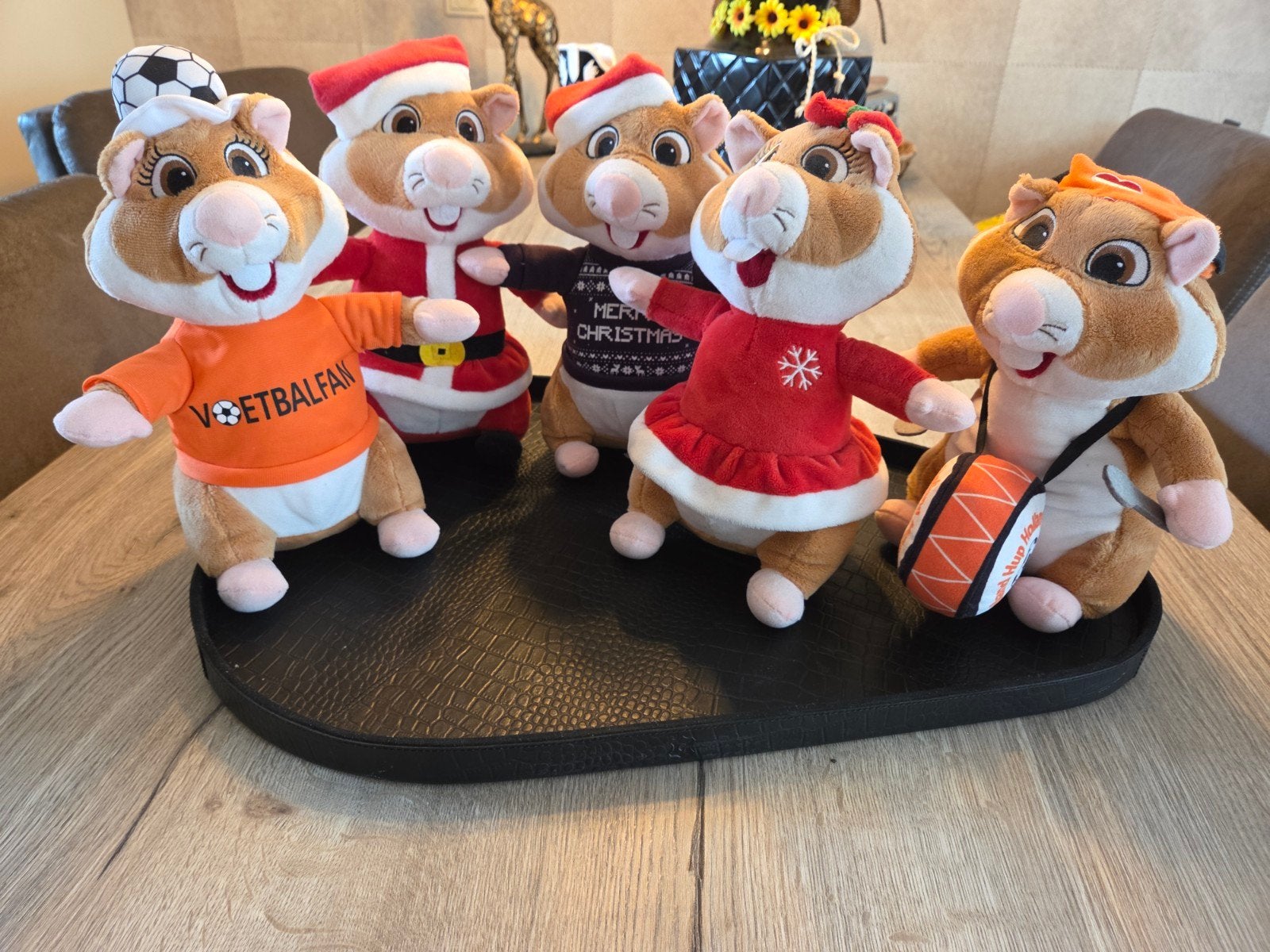 5 Hamsters van Albert Heijn, Hamster, Nieuw, Ophalen of Verzenden, Klein (minder dan 20 cm)
