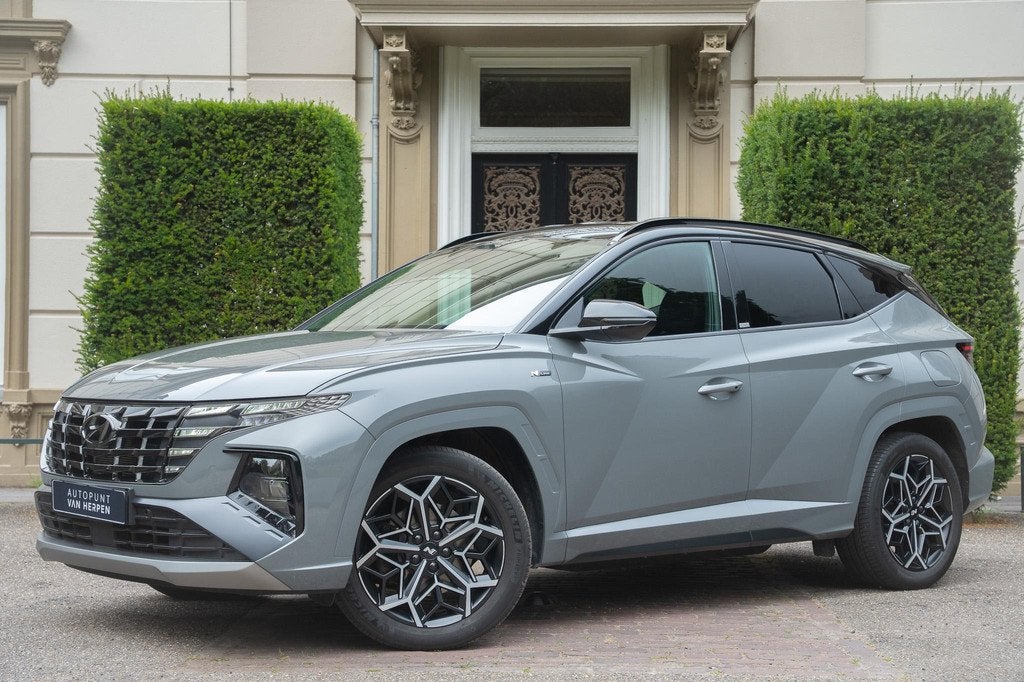 Hyundai Tucson 1.6 T-GDI PHEV N Line 4WD ADAPTIVE | KRELL AU, Auto's, Hyundai, Automaat, 1350 kg, 14 kWh, Gebruikt