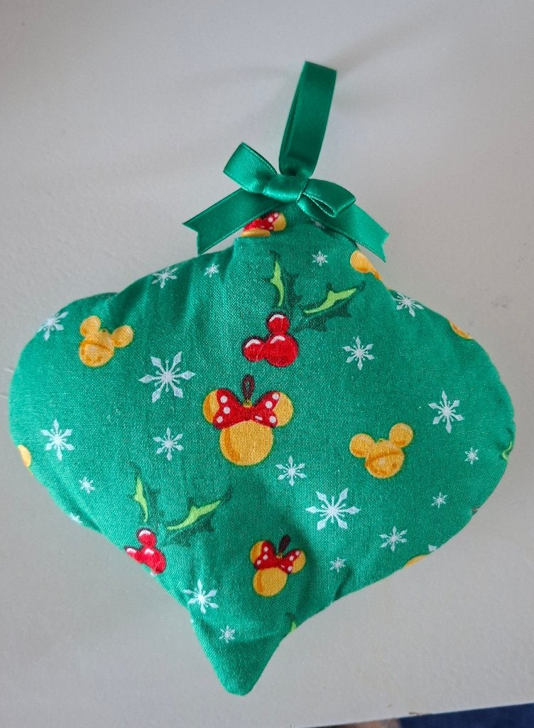 nieuw- Minnie Mouse platte kerstbal- kerstbalhoofdjes, Ophalen of Verzenden, Overige figuren, Nieuw, Overige typen