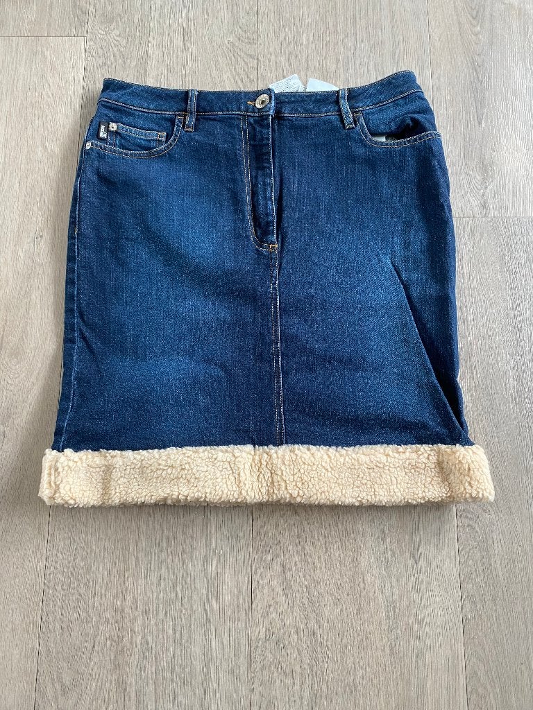 LOVE MOSCHINO rok NIEUW maat 42 DQ, Blauw, Maat 42/44 (L), Nieuw, Boven de knie