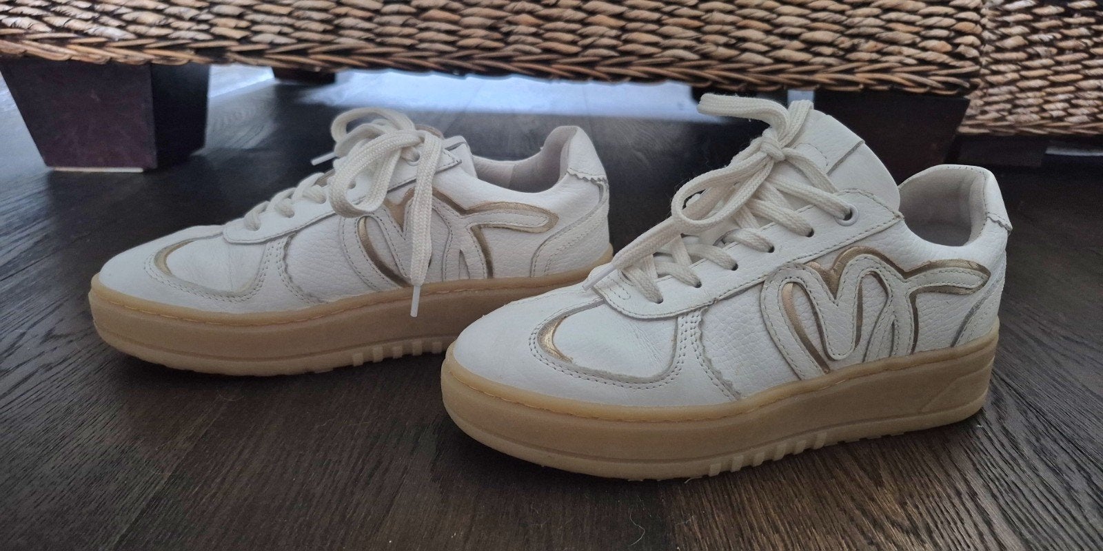 Manfield sneakers maat 38, Kleding | Dames, Wit, Ophalen of Verzenden, Manfield, Sneakers of Gympen