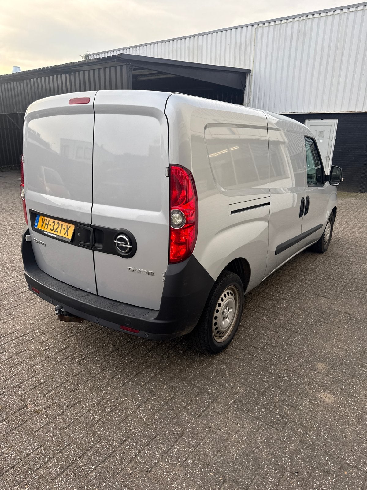 Opel Combo 1.6 D 66KW 2014- trekhaak - airco - zijschuifdeur, Auto's, Euro 5, Stof, Zwart, 4 cilinders