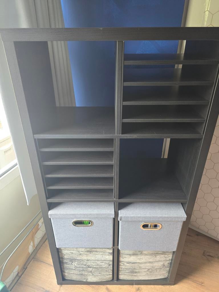 IKEA Kallax kast met 2x planken inzet, Ophalen