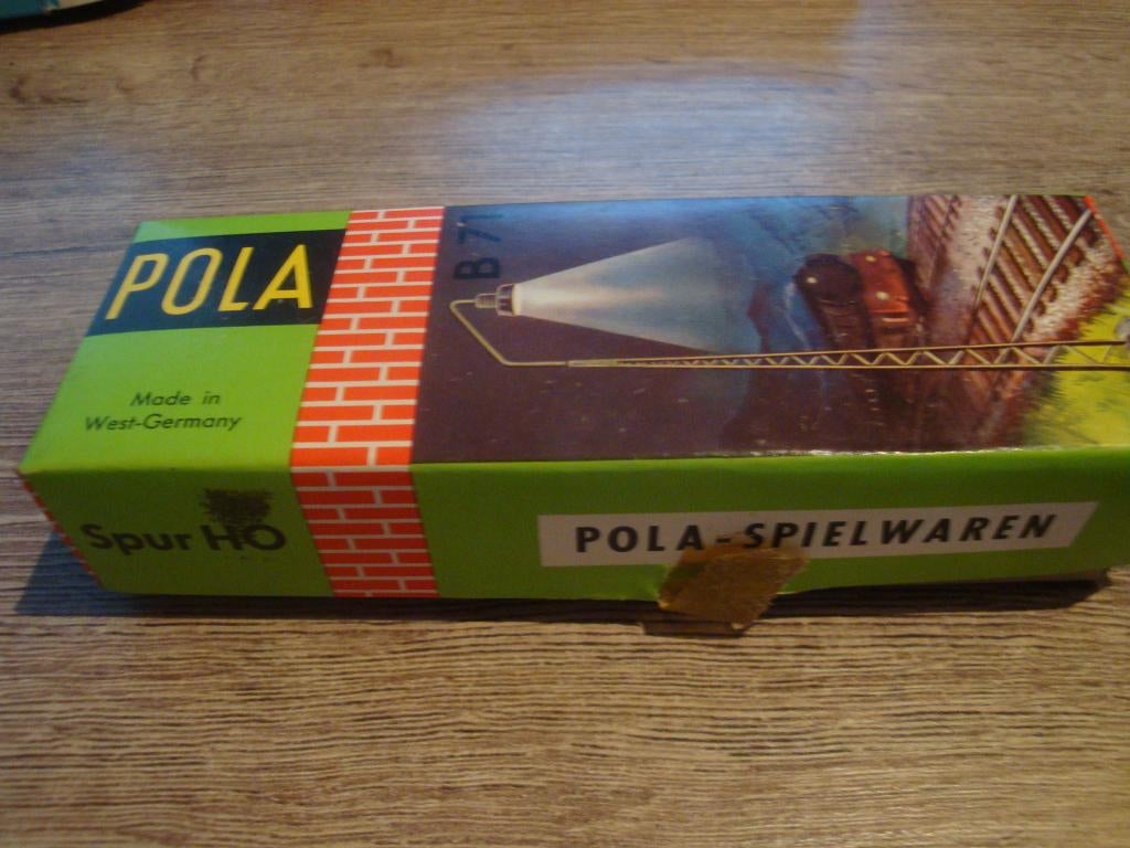 lantaarnpaal-pola spielwaren, Overige merken, Wisselstroom, Brug, Tunnel of Gebouw, Ophalen of Verzenden
