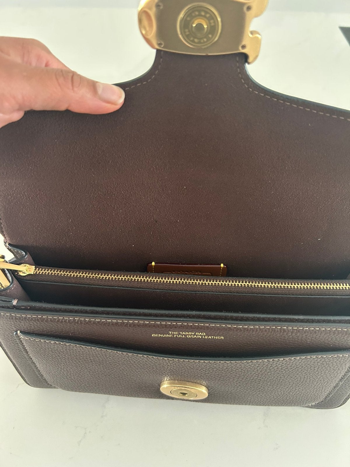 Coach Tabby, Computers en Software, Laptoptassen, Bruin, Overige typen, Ophalen of Verzenden, Zo goed als nieuw
