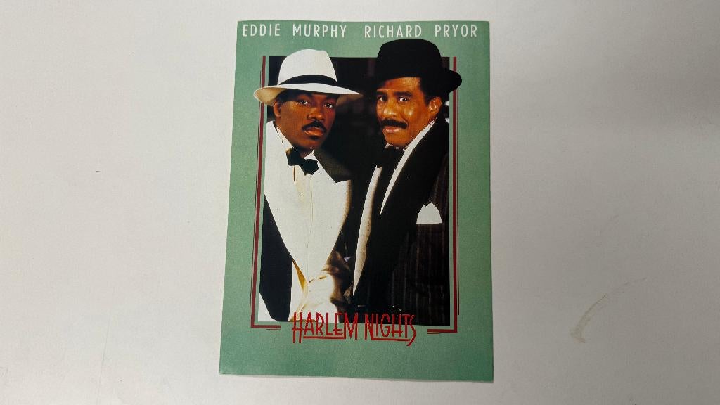 folder Harlem nights 1989, Ophalen of Verzenden, Zo goed als nieuw, Film, Overige typen