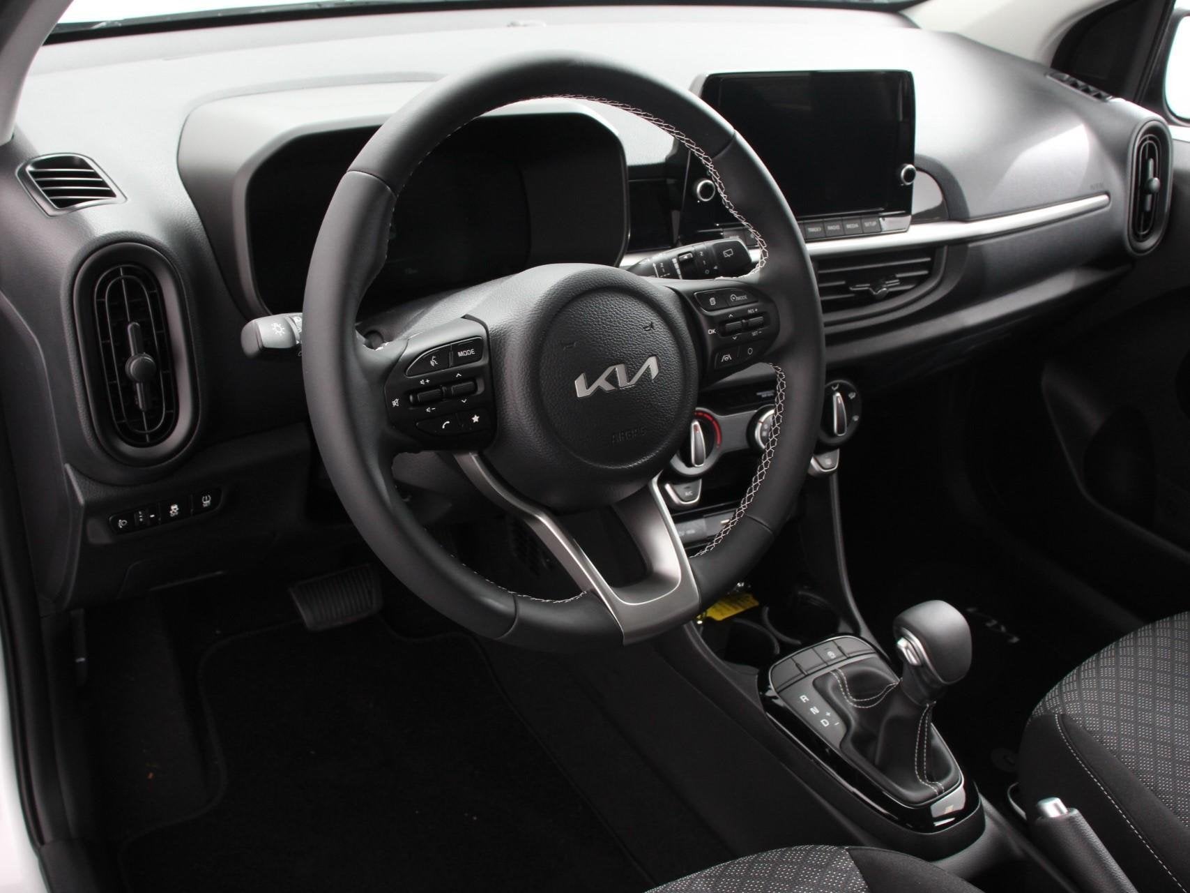 Kia Picanto 1.0 DPI Automaat DynamicLine DEMO ! Navigatie Ap, Stof, 4 stoelen, Origineel Nederlands, Bedrijf