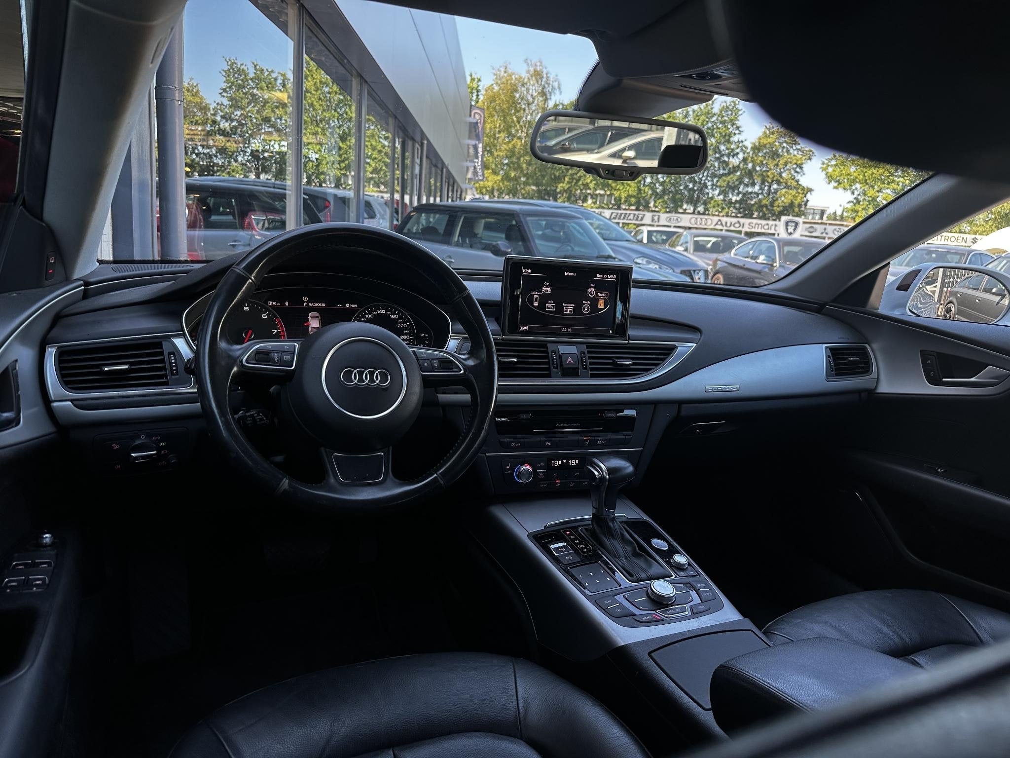 Audi A7 Sportback 3.0 TFSI quattro Pro Line plus BOSE Leer A, Auto's, Gebruikt, Zwart, 2995 cc, 4 stoelen