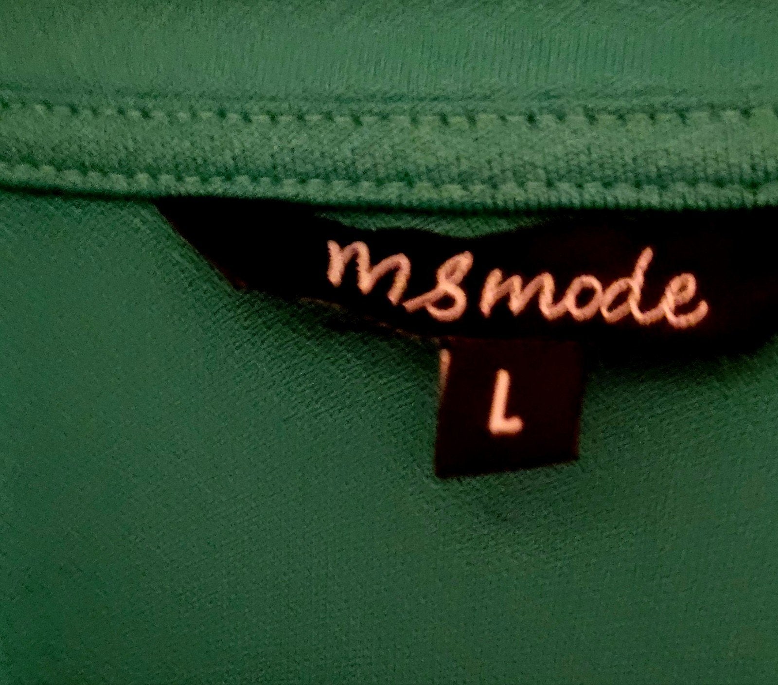 MS Mode Groene Wikkelblouse Maat L, Maat 42/44 (L), Ophalen of Verzenden, Zo goed als nieuw, MS Mode