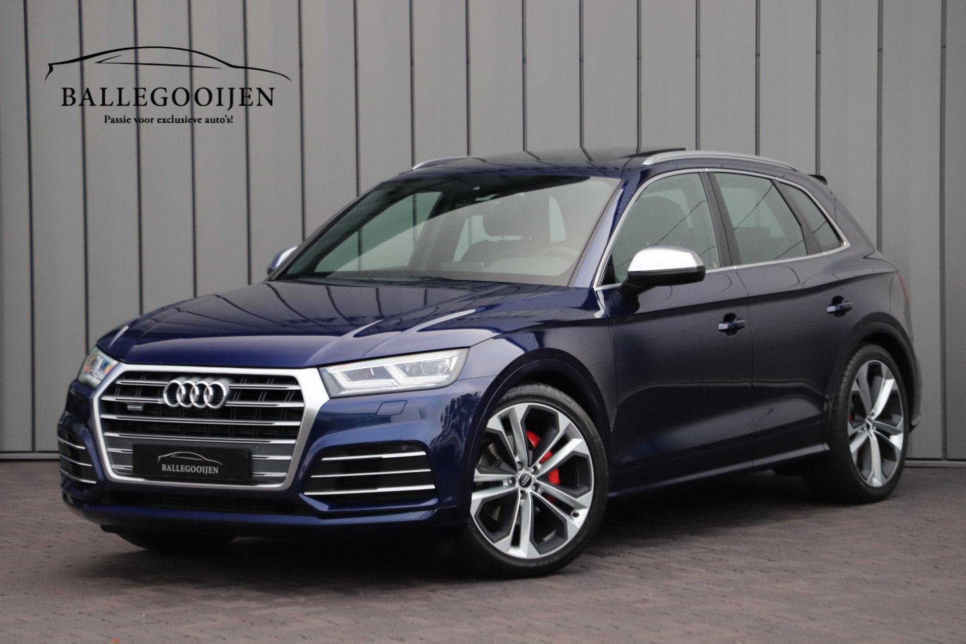 Audi Q5 2.0 TFSI quattro Sport S Line Edition | 252PK | Pano, Auto's, Automaat, Gebruikt, Blauw, Bedrijf