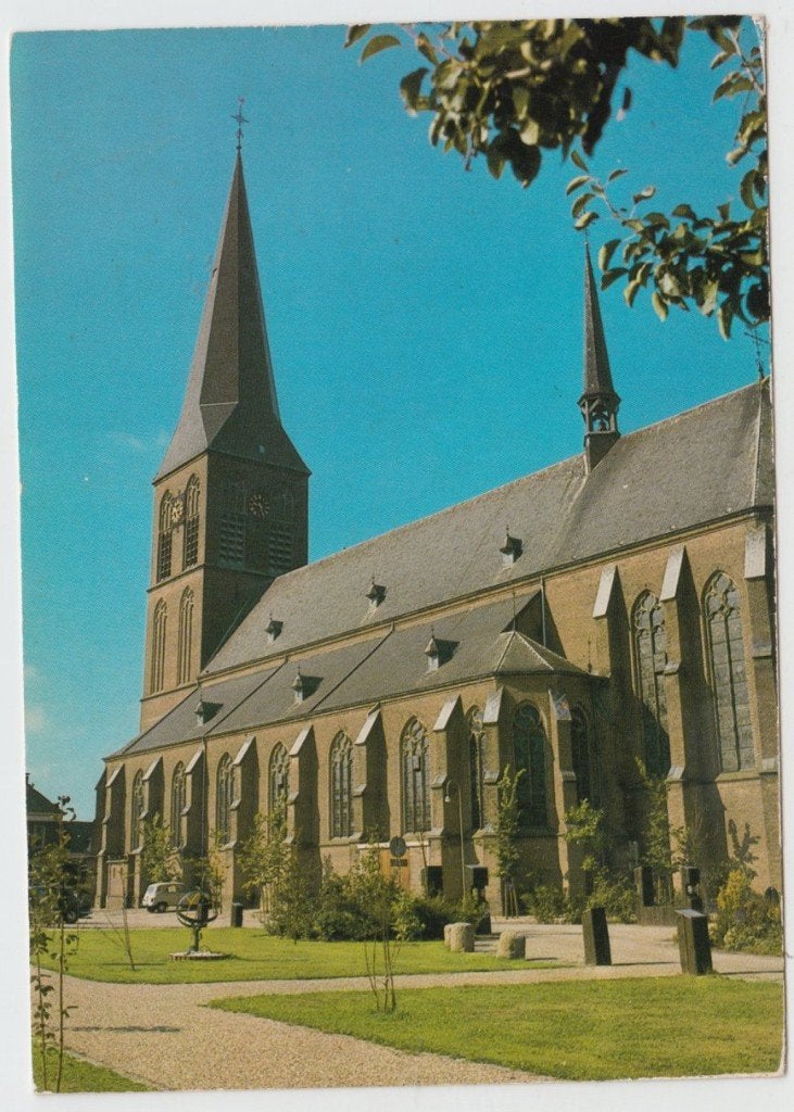 Delden RK Kerk 1977 Ongelopen, Verzamelen, Ophalen of Verzenden, 1960 tot 1980, Ongelopen, Overijssel
