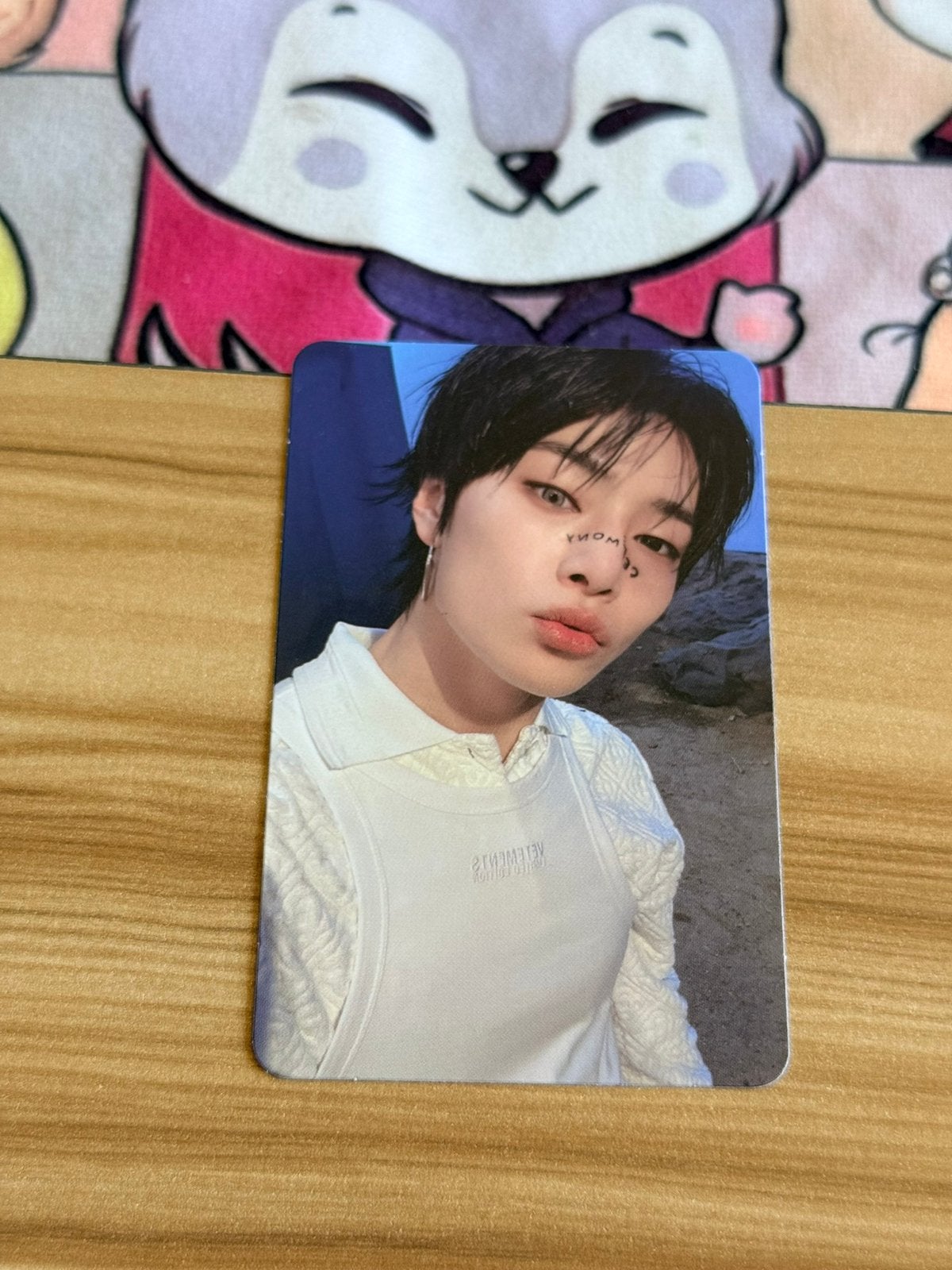 Stray Kids I.N photo card Karma, Verzamelen, Ophalen of Verzenden, Zo goed als nieuw, Foto of Kaart