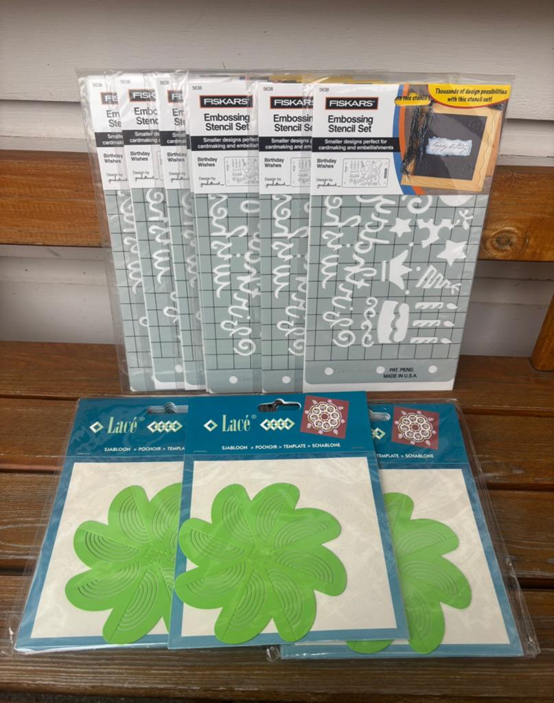 Lacé snijmal sjabloon diy kaarten / Fiskar embossing, Ophalen of Verzenden, Nieuw