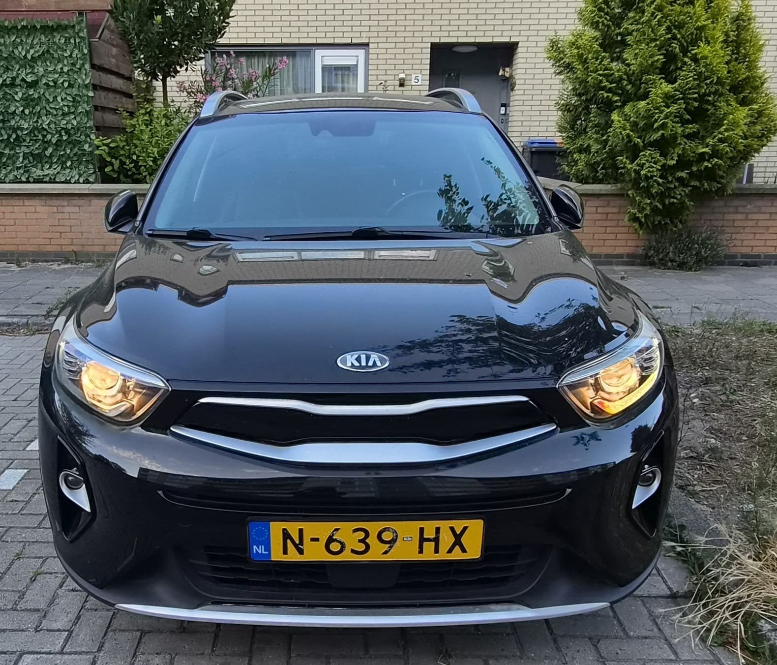 Kia Stonic 1.4 ISG 100pk 2019 Zwart, Auto's, Voorwielaandrijving, 450 kg, Euro 6, 4 cilinders
