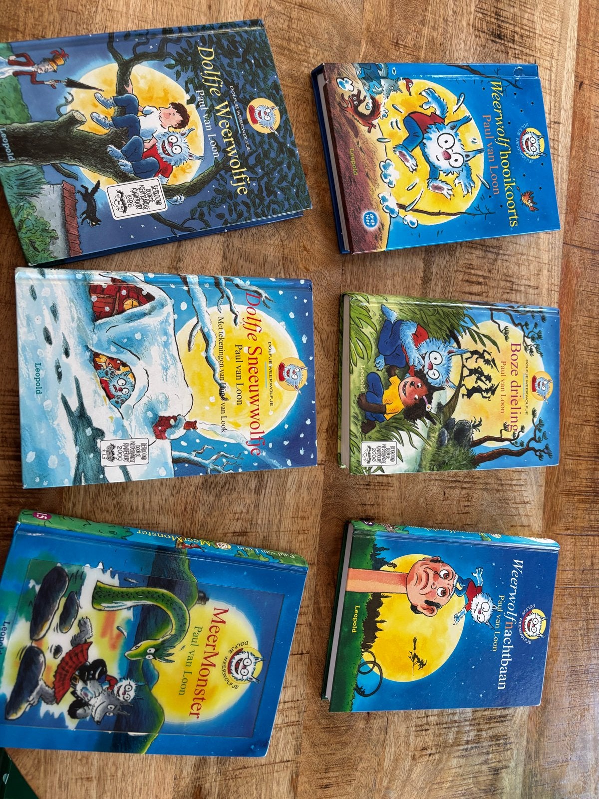 Dolfje Weerwolfje boeken - Paul van Loon (6 stuks), Ophalen of Verzenden, Gelezen, Fictie algemeen