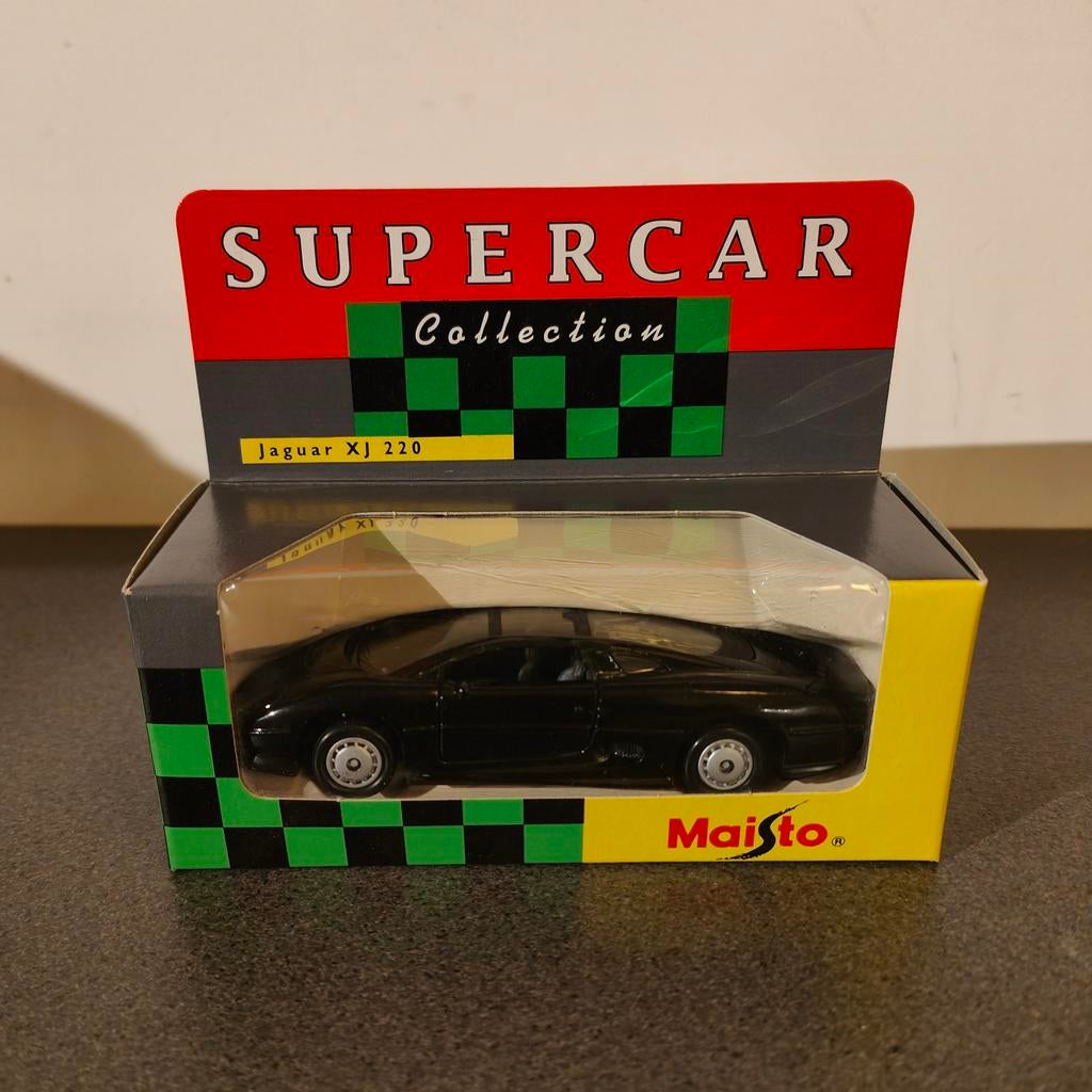 Maisto Supercar Collection Jaguar XJ220 - Nieuw in doos, Ophalen of Verzenden, Nieuw, Auto, Overige merken