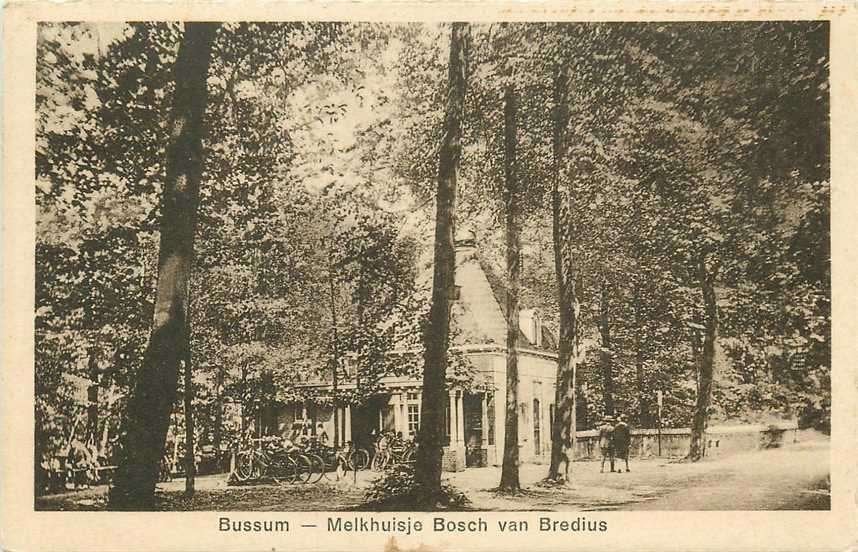 300-274-035 Bussum Melkhuisje Bosch van Bredius, Verzamelen, Verzenden, Voor 1920, Noord-Holland
