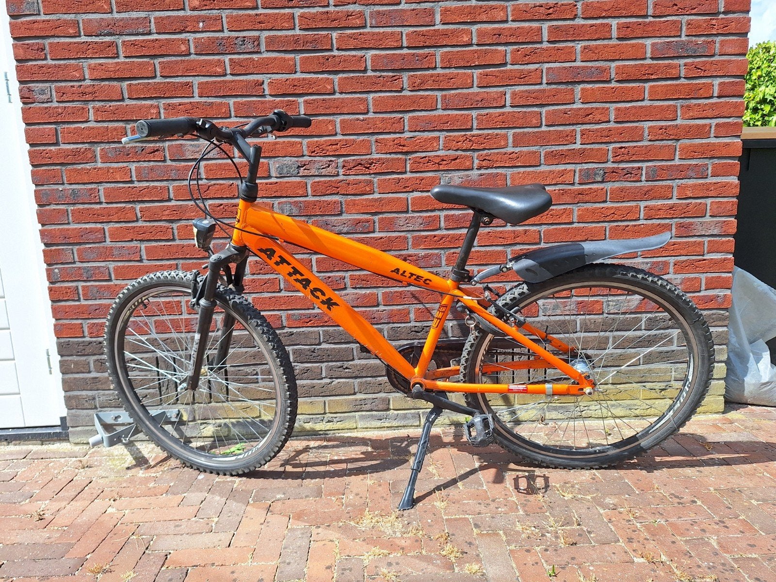 Altec Attack 26 inch mountainbike, Gebruikt, Hardtail, Velgrem, 49 tot 53 cm