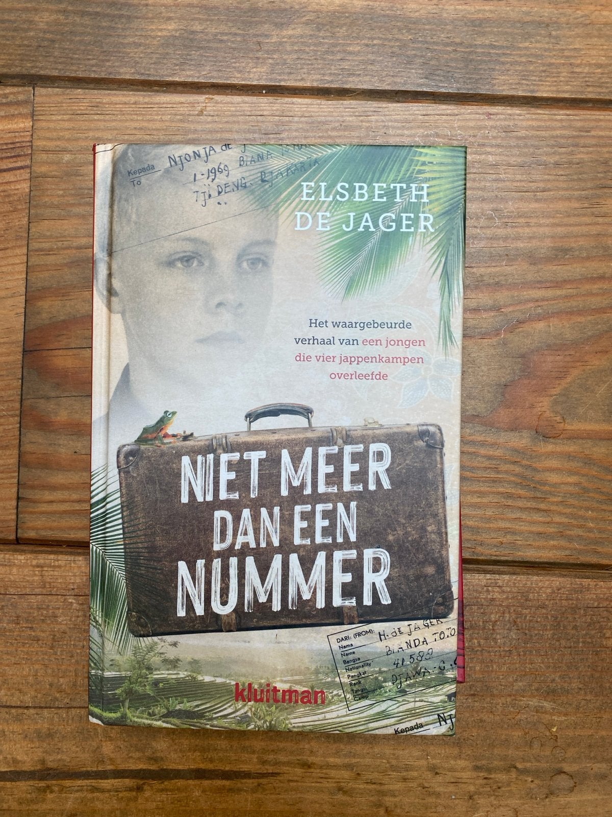 Niet Meer Dan Een Nummer - Elsbeth de Jager, Ophalen of Verzenden, Tweede Wereldoorlog, Zo goed als nieuw, Overige onderwerpen