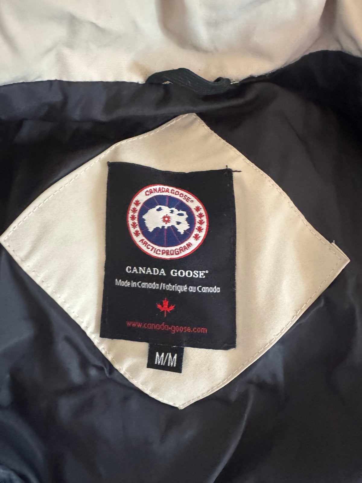 Canada Goose jas, maat M/M, beige, Kleding | Dames, Jassen | Winter, Ophalen, Gedragen, Maat 38/40 (M), Beige