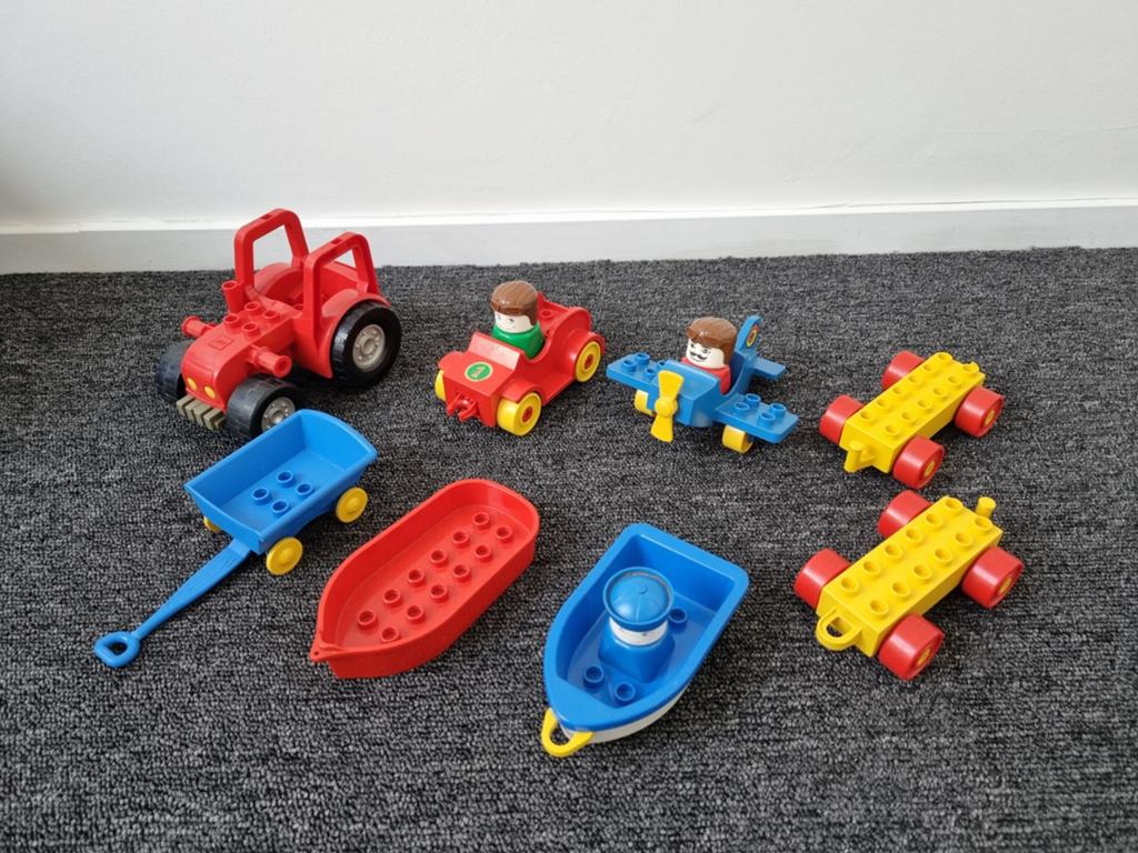 LEGO Duplo Vervoersmiddelen, Gebruikt, Overige thema's, Ophalen of Verzenden, Duplo