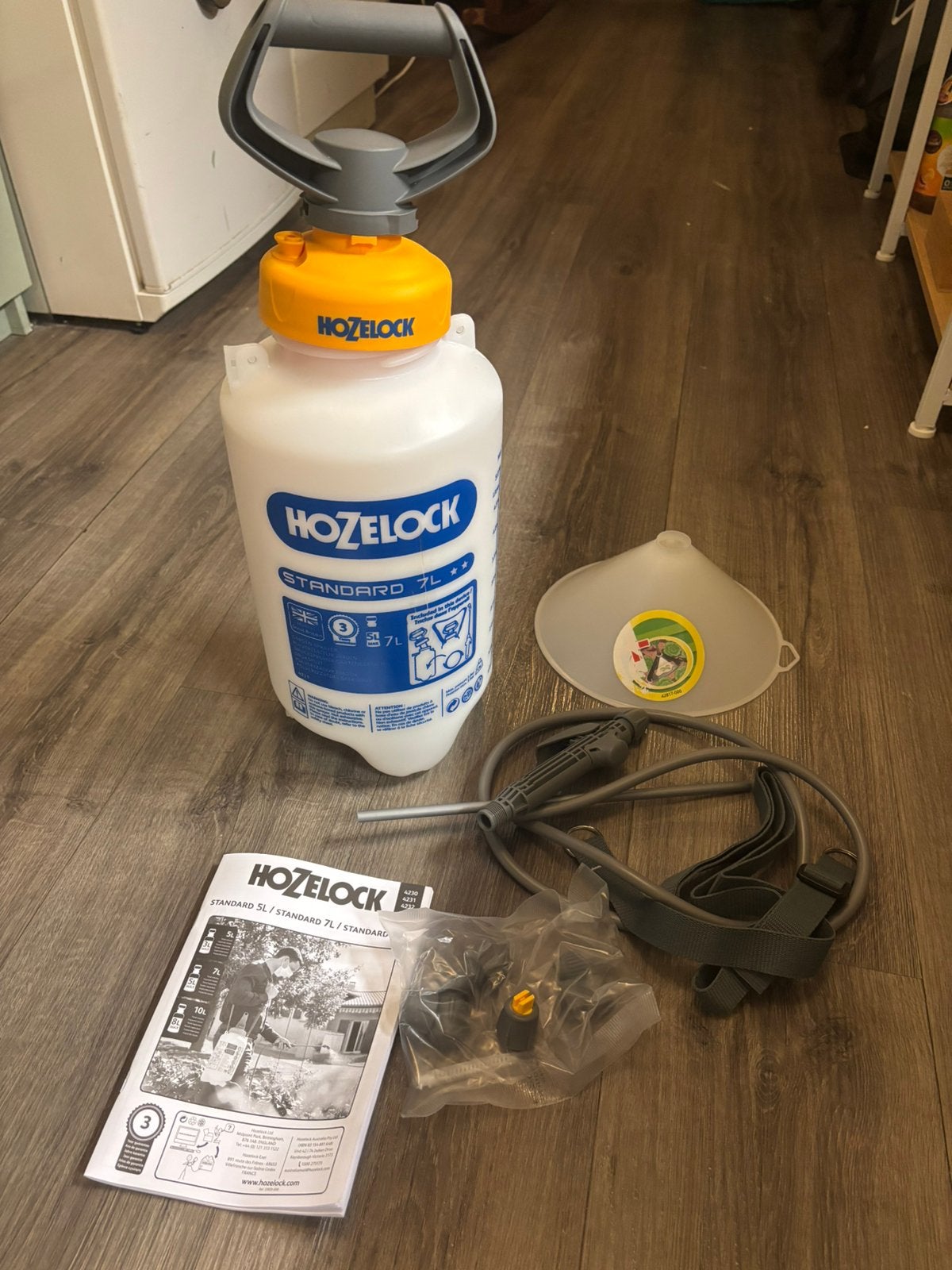 Hozelock drukspuit 7 liter nieuw, Ophalen of Verzenden, Nieuw, Onkruidbestrijding