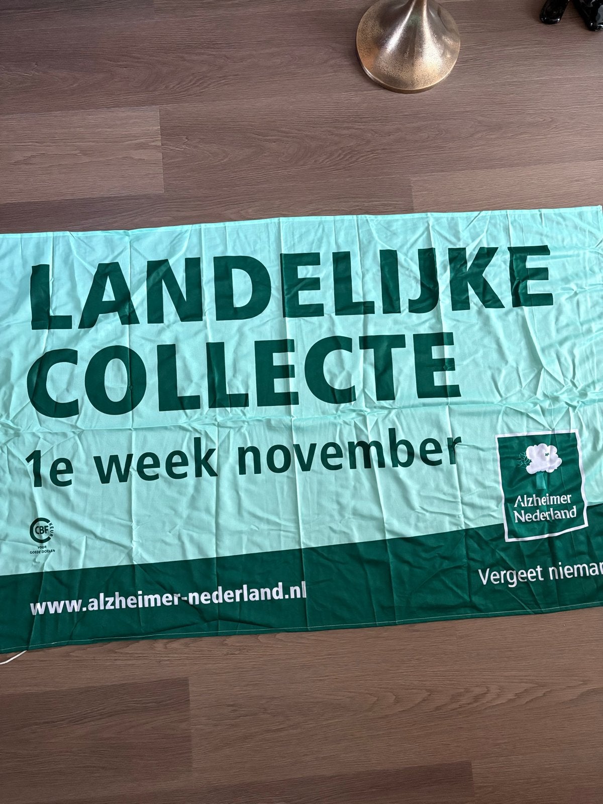 Alzheimer Vlag, Ophalen of Verzenden, Nieuw