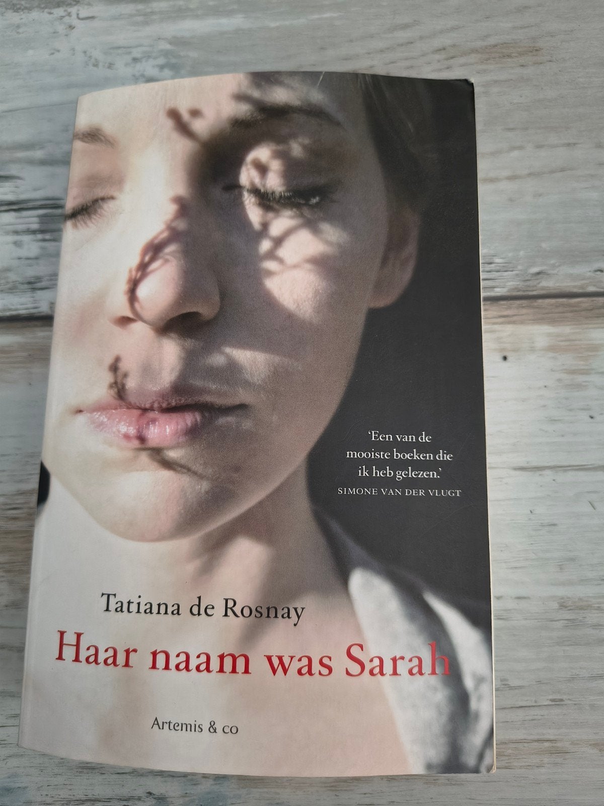 boek, haar naam was sarah, Boeken, Ophalen of Verzenden, Gelezen