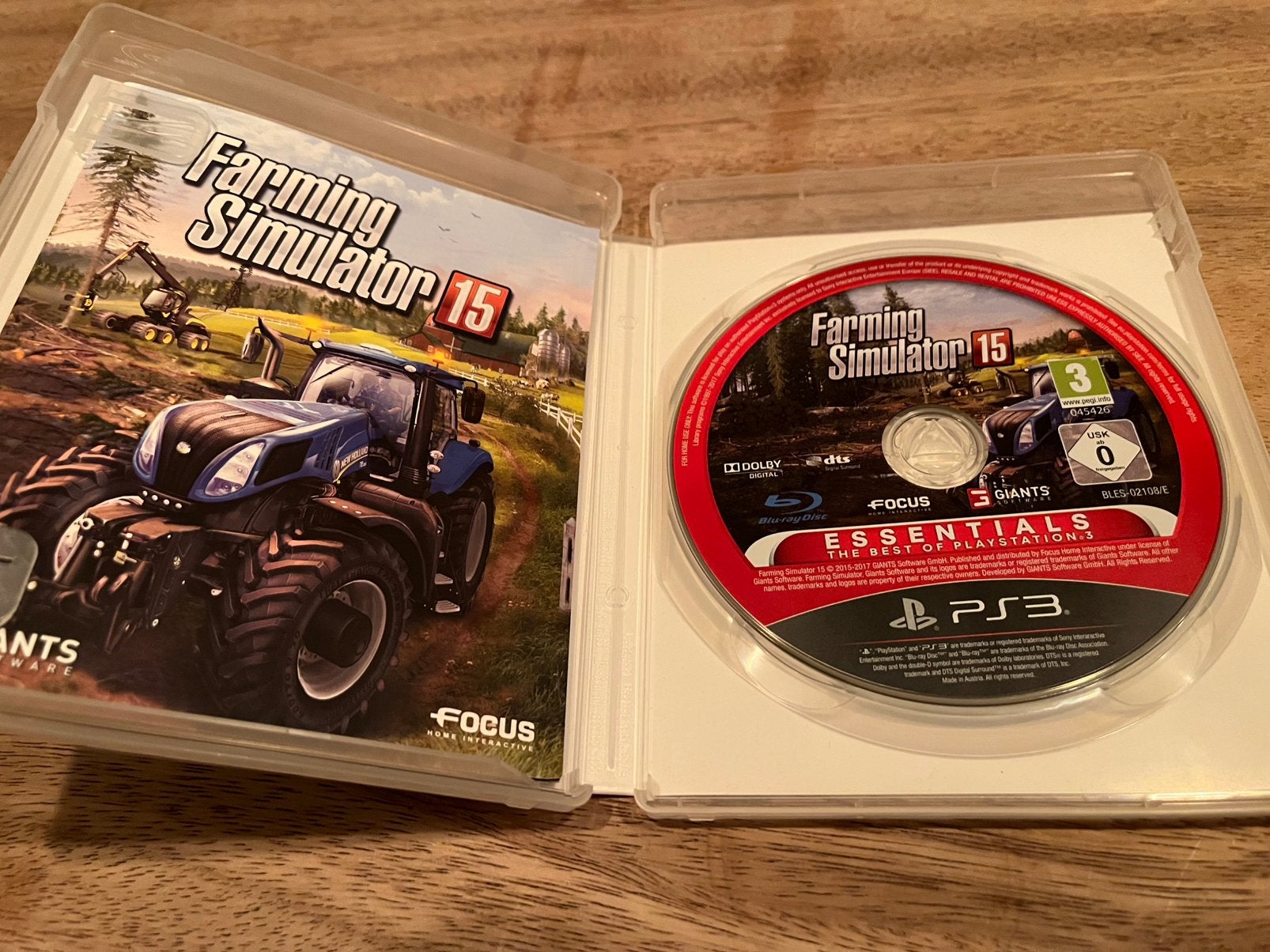 Farming Simulator 15 PS3 – PlayStation 3, Spelcomputers en Games, 1 speler, Ophalen of Verzenden, Zo goed als nieuw, Vanaf 3 jaar