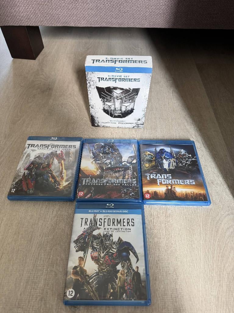 Transformers Blu-ray collectie (4 films), Ophalen, Zo goed als nieuw, Actie, Boxset