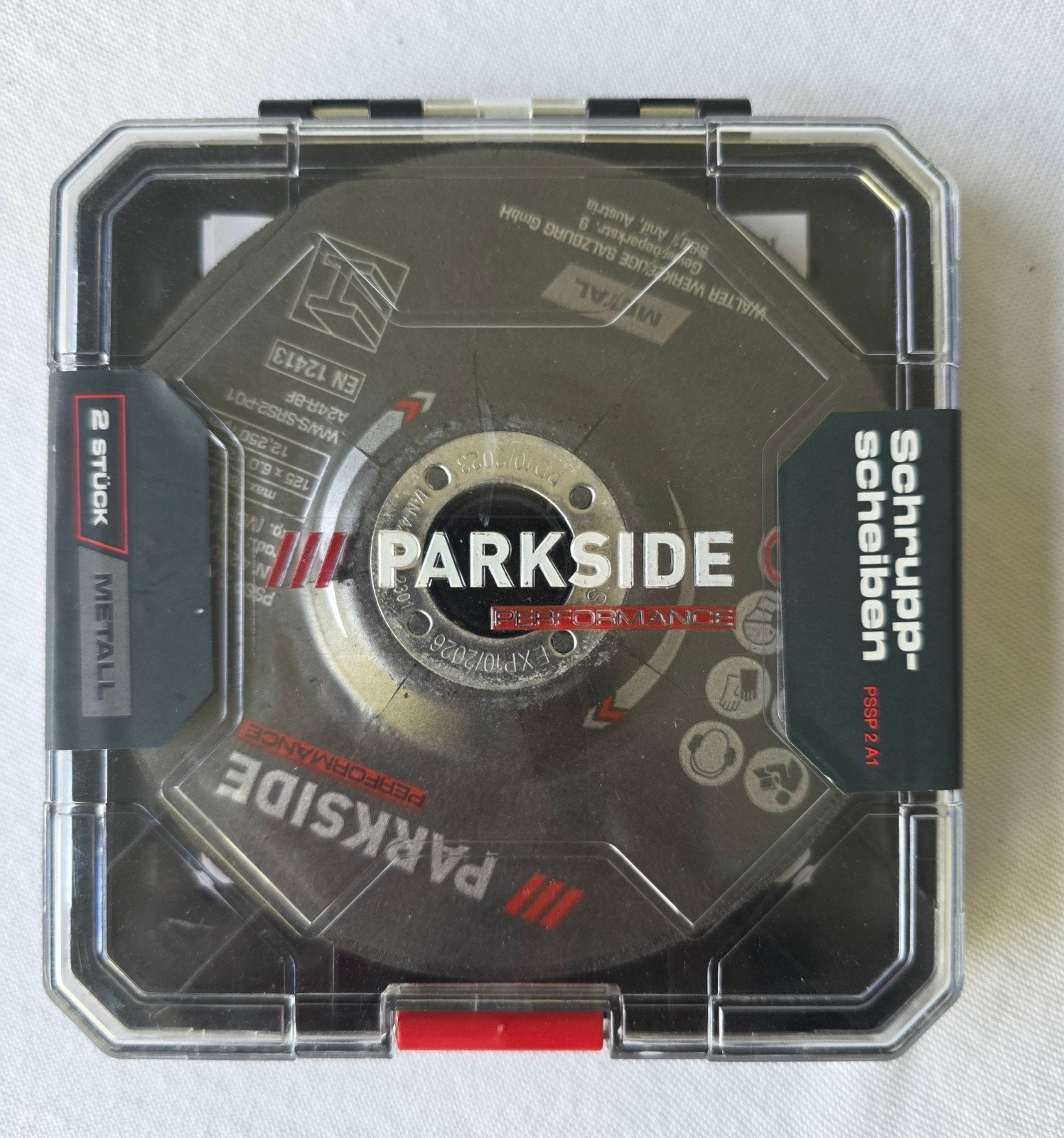 Parkside PSSP 2 A1 Schuurschijven voor Metaal (2 stuks), Parkside, Verzenden, Info@walter-werkzeuge.com, Walter Werkzeuge Salzburg GmbH, Gewerbeparkstr. 9, 5081 Anif, Austria