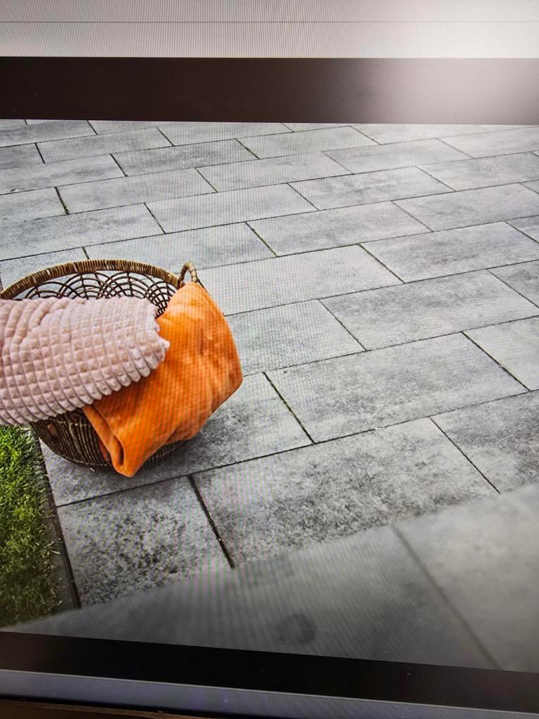 Nette betontegels 30x60x4cm, Ophalen of Verzenden, Gebruikt