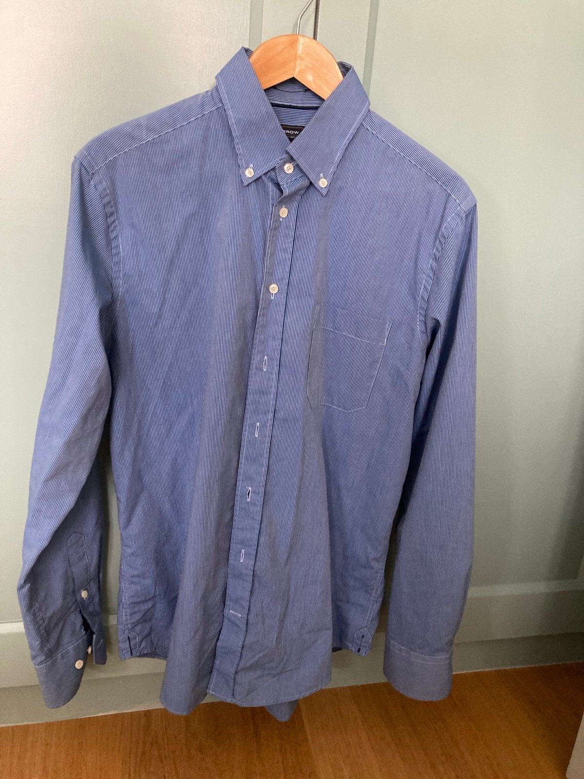 Arrow Regular Fit overhemd - Maat 39, Ophalen of Verzenden, Zo goed als nieuw, Blauw, Halswijdte 39/40 (M)