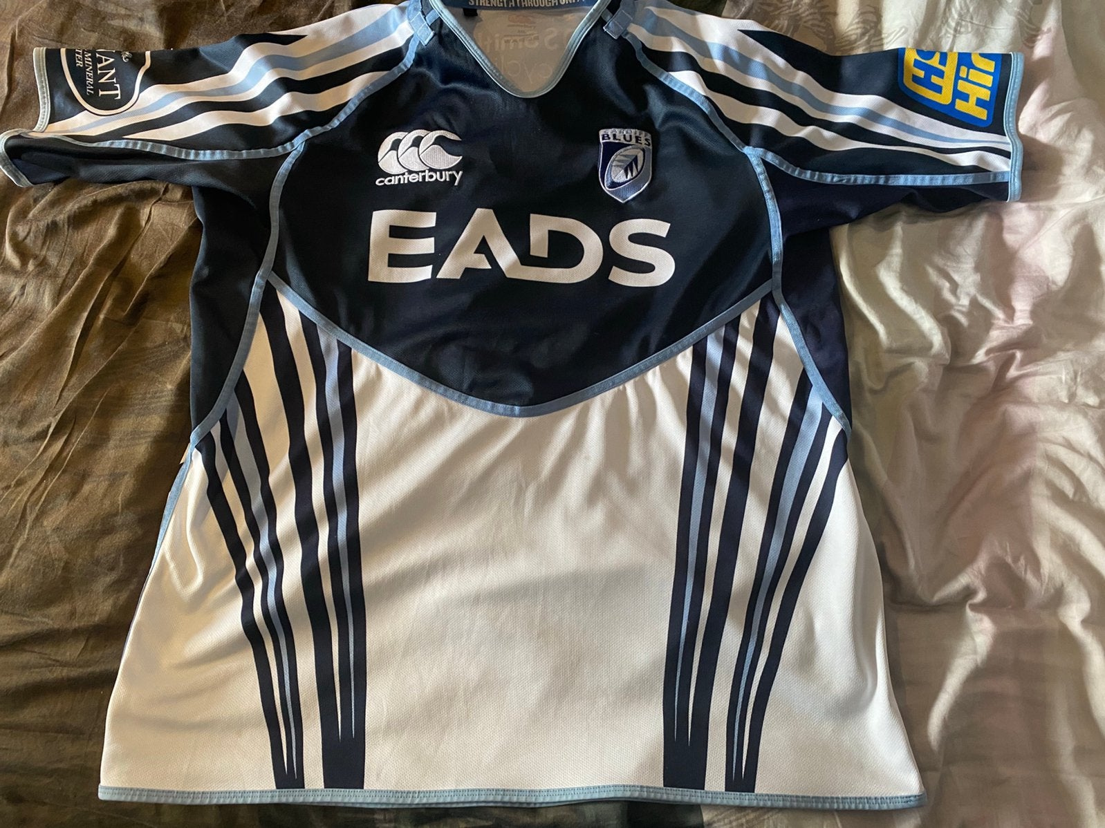 Cardiff Blues Rugby Shirt (XL), Verzenden, Zo goed als nieuw, Kleding