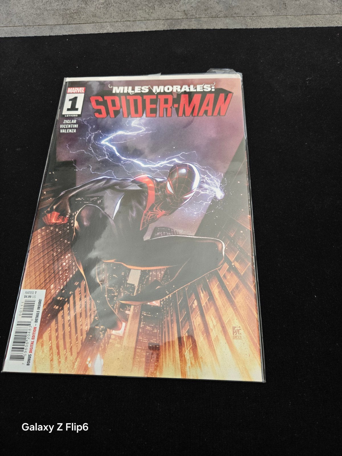 Miles Morales: Spider-Man #1 Marvel Comic, Eén comic, Amerika, Ziglar, Vicentini, Valenza, Ophalen of Verzenden
