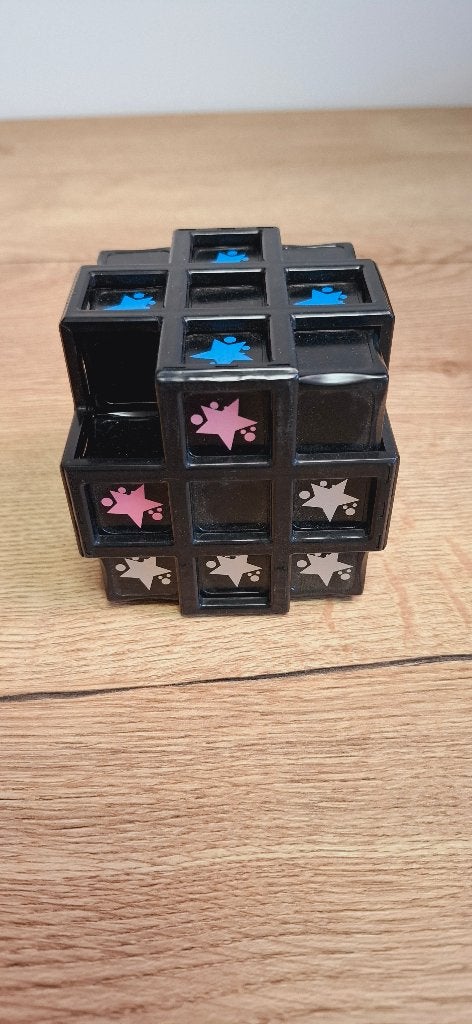 Peter's Black Hole vintage puzzel kubus Peter Sebesteny, Ophalen of Verzenden, Minder dan 500 stukjes, Gebruikt, Rubik's of 3D-puzzel