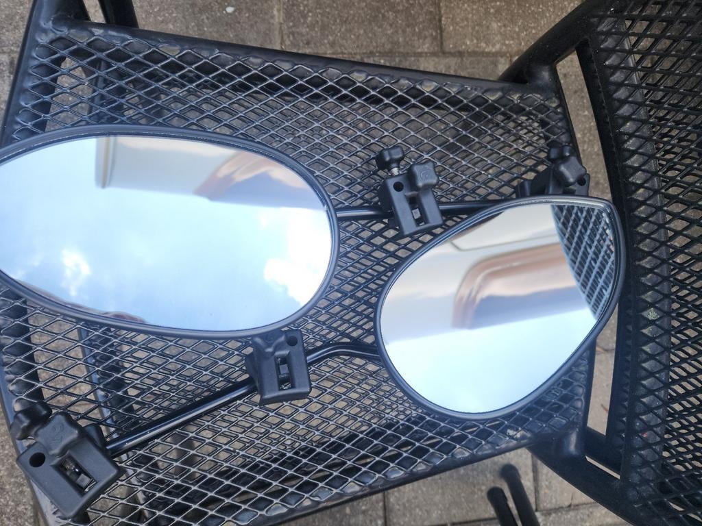 Als nieuw! Milenco Aero 3 caravanspiegels, Ophalen, Zo goed als nieuw