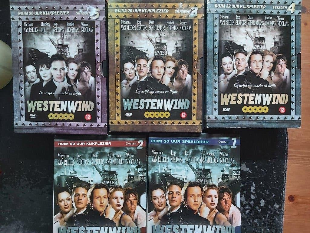 westenwind  1 t/m. 5, Cd's en Dvd's, Zo goed als nieuw, Seizoen 1, Drama, Vanaf 9 jaar
