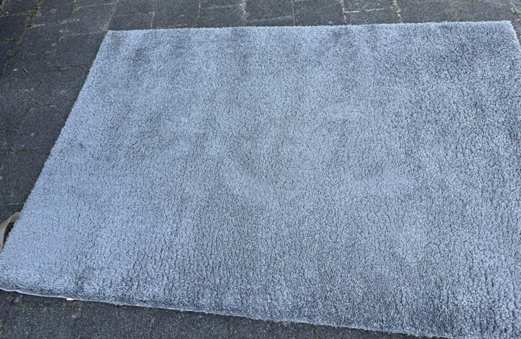 Vloerkleed grijs 160x230, Ophalen, 150 tot 200 cm, 200 cm of meer, Zo goed als nieuw