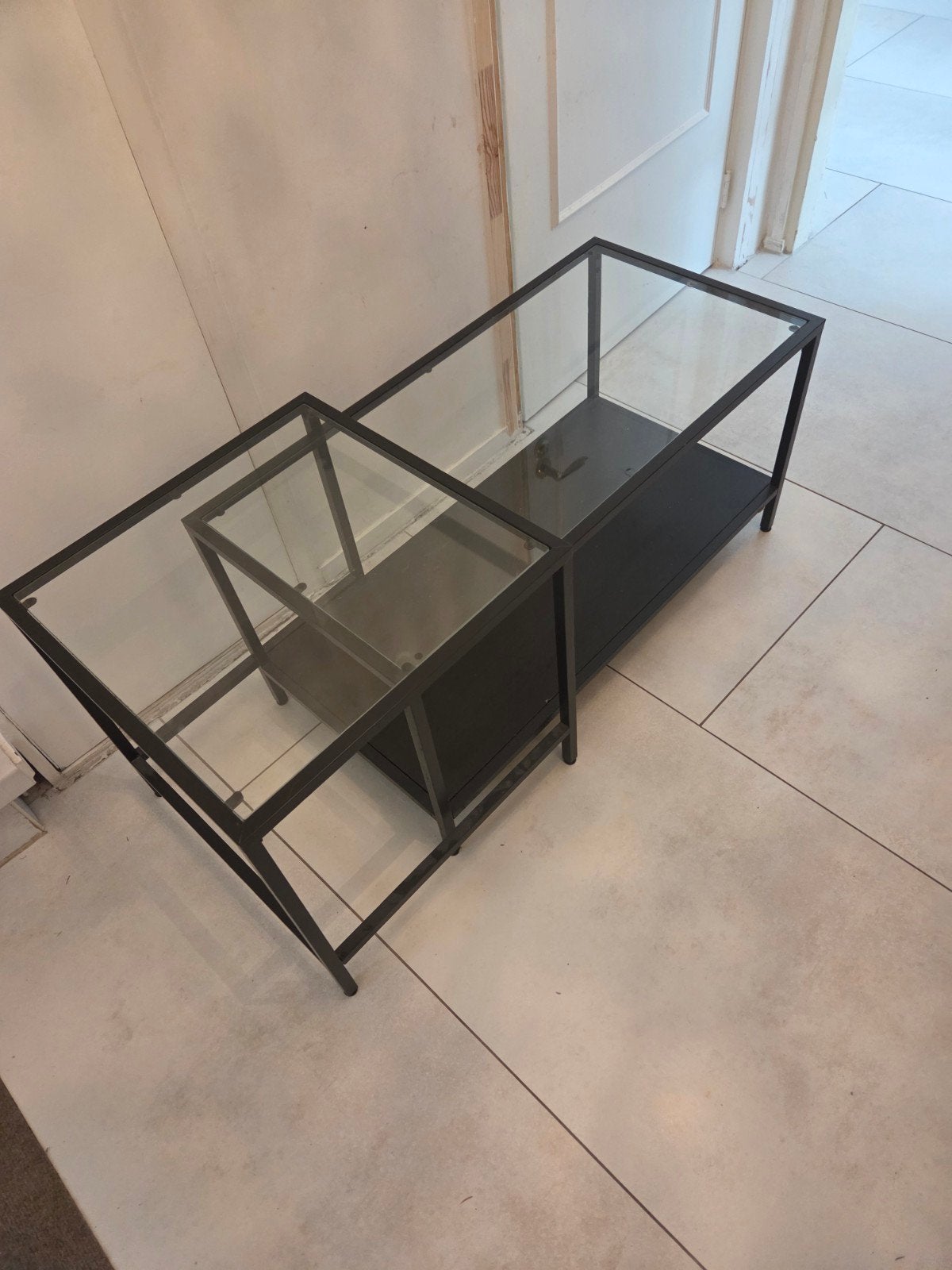ikea vittsjö salontafel, Ophalen, 100 tot 150 cm, Zo goed als nieuw, 25 tot 50 cm