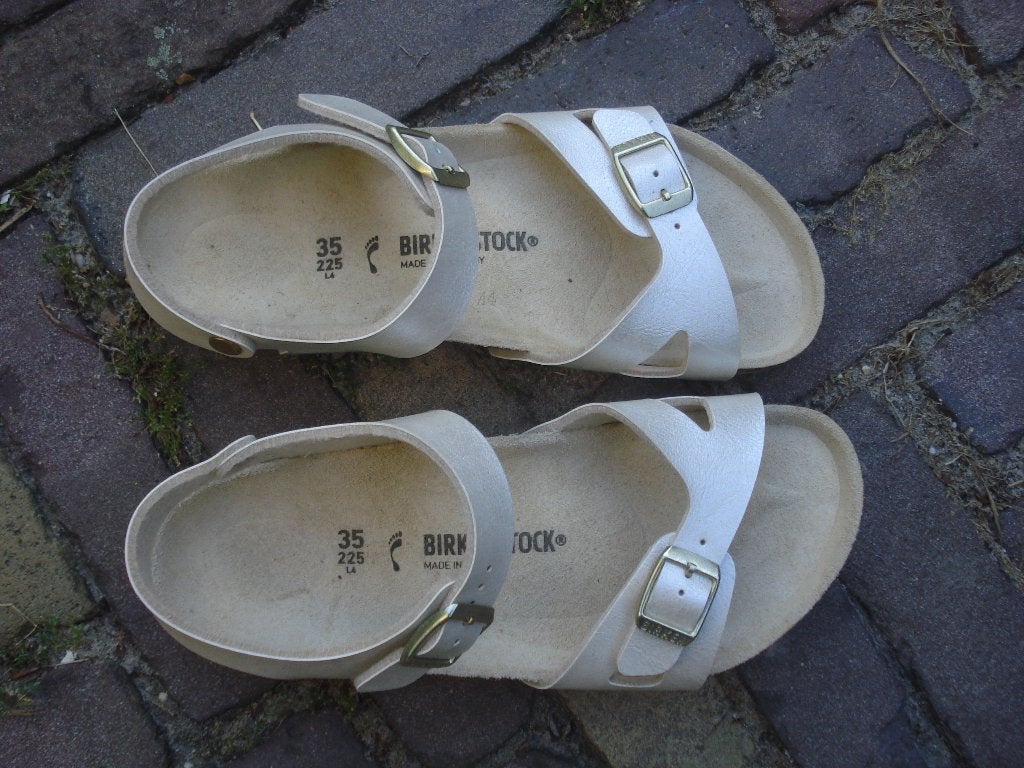 BIRKENSTOCK SANDALEN WIT 35 NIEUW GRATIS VERZENDING PER POST, Verzenden, Wit, Nieuw, Sandalen of Muiltjes