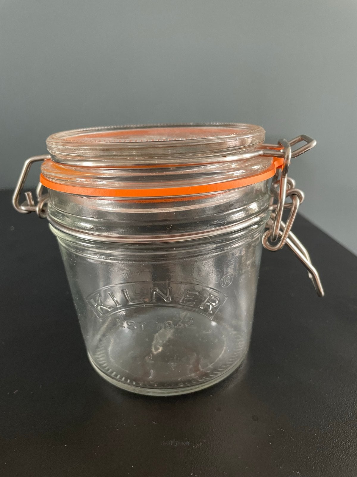 Kilner weckpot met beugelsluiting - 0.5 liter, Ophalen, Gebruikt, Glas