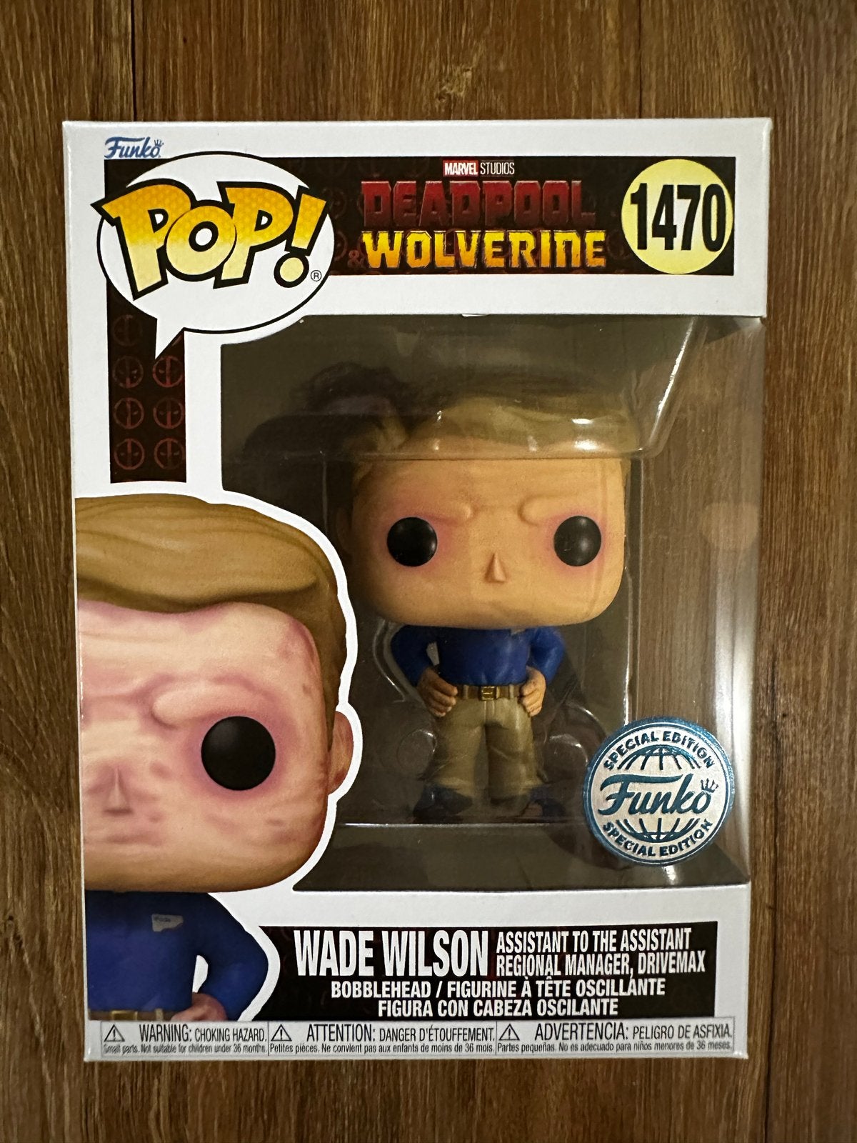 Funko Pop! Wade Wilson (Deadpool & Wolverine) #1470, Ophalen of Verzenden, Nieuw