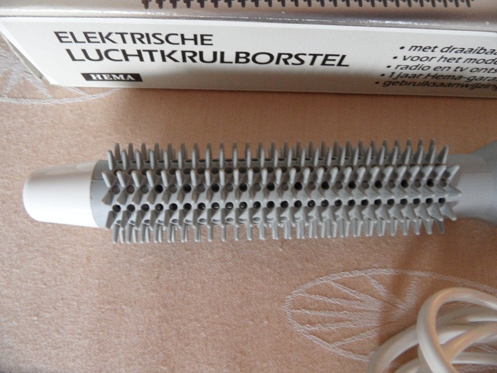elektrische luchtkrulborstel - krulborstel, Ophalen of Verzenden, Zo goed als nieuw, Kam of Borstel