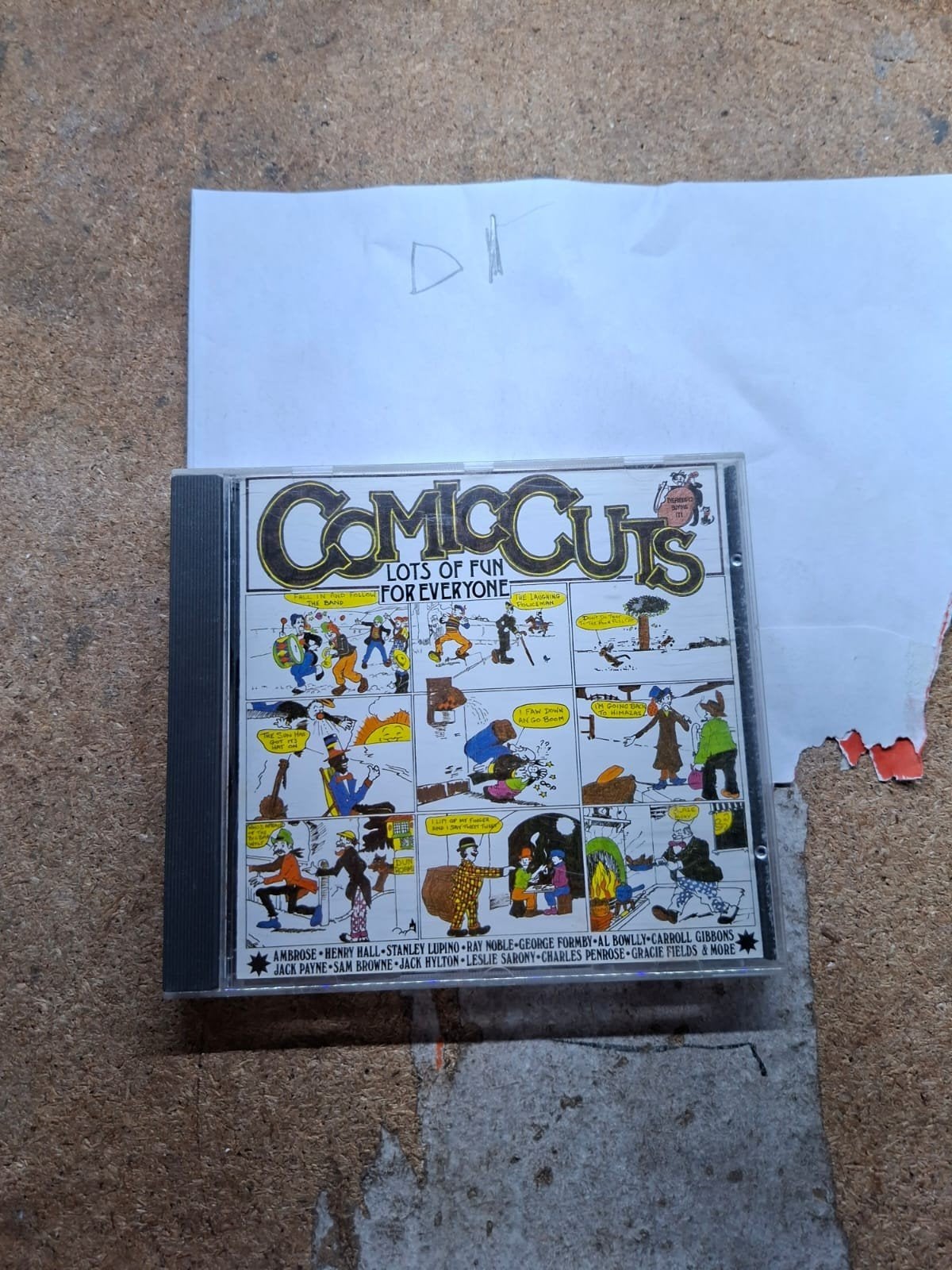 Comic Cuts - Lots of Fun For Everyone CD, Ophalen of Verzenden, Gebruikt, Album