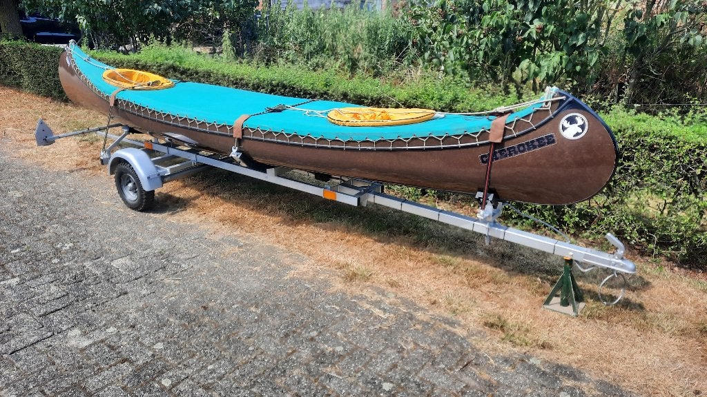 Gatz Cherokee 550, Watersport en Boten, Kano's, Zo goed als nieuw, Overige typen, Drie personen of meer, Met peddels, Ophalen