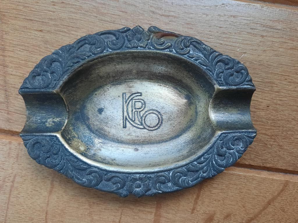Retro KRO asbak, Verzamelen, Retro, Ophalen of Verzenden, Huis en Inrichting